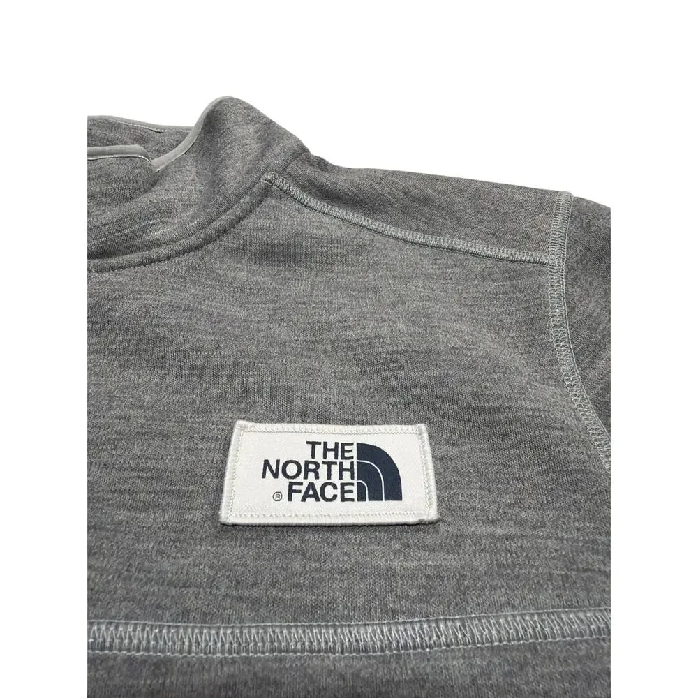 The North Face Men's Patrol Sherpa Fleece Jacket Coat Top 1/4 Snap Pullover Sz M